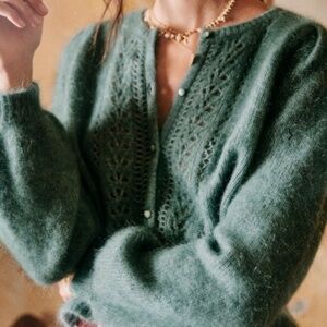 Sézane Gilet Egide Sweater Jumper Cardigan S